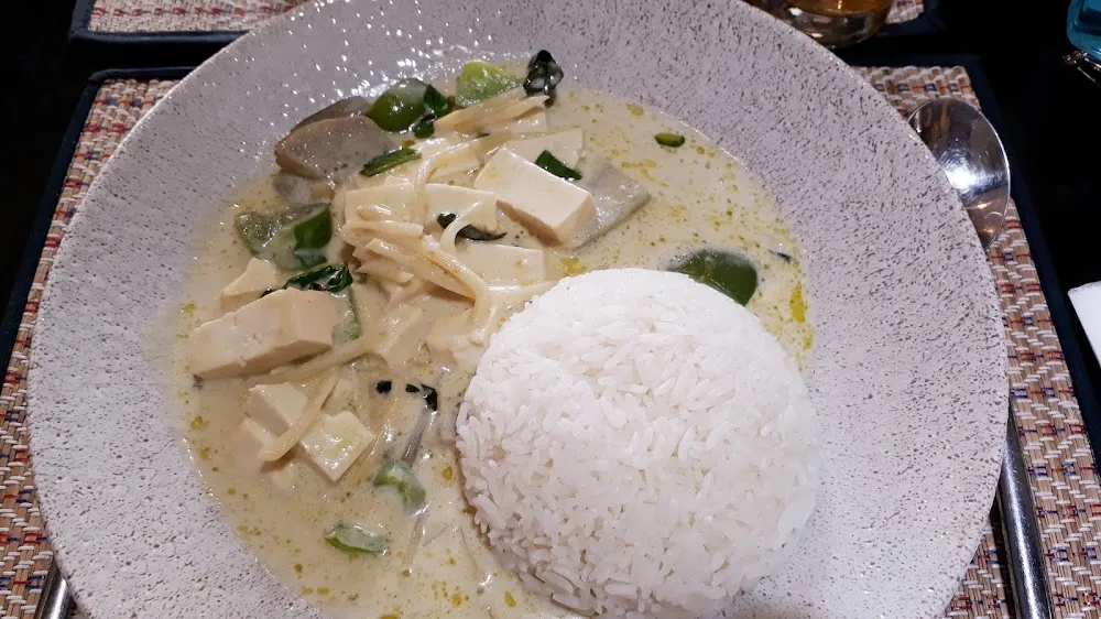 Curry Vert Au Tofu